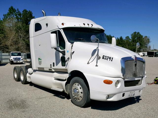 1XKTD49XX5J080552 - 2005 KENWORTH CONSTRUCTI WHITE photo 1