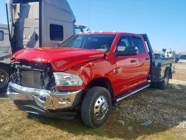 3C7WDTCL4CG265173 - 2012 DODGE RAM 3500 S RED photo 2