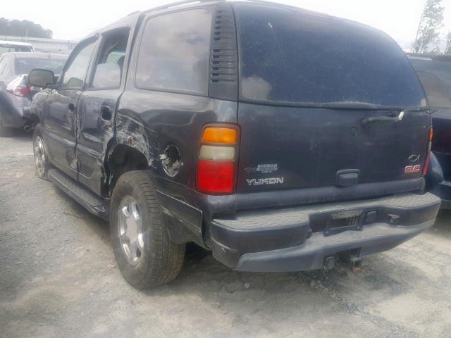 1GKEK63U64J186150 - 2004 GMC YUKON DENA GRAY photo 3