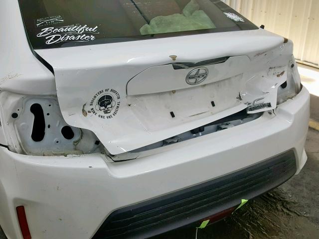 JTKJF5C77E3082736 - 2014 TOYOTA SCION TC WHITE photo 9