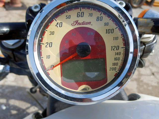 56KMSB119G3114256 - 2016 INDIAN MOTORCYCLE CO. SCOUT SIXT WHITE photo 8