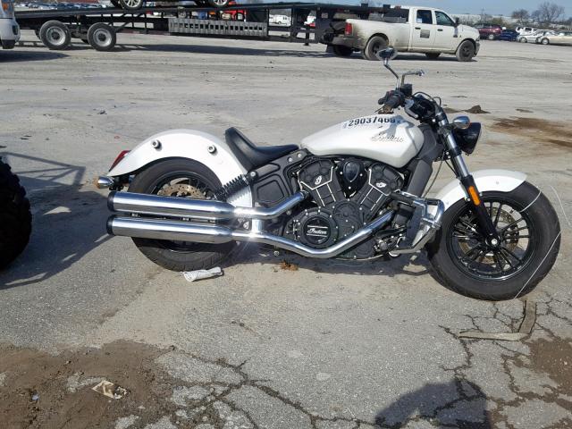 56KMSB119G3114256 - 2016 INDIAN MOTORCYCLE CO. SCOUT SIXT WHITE photo 9