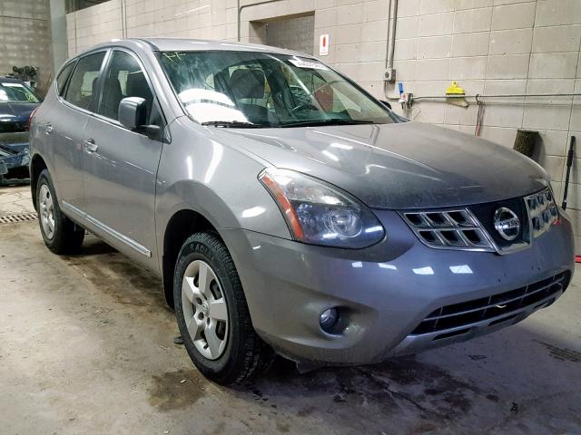 JN8AS5MV8EW707406 - 2014 NISSAN ROGUE GRAY photo 1