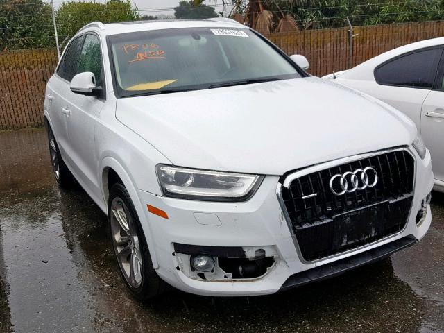 WA1GFCFS6FR009503 - 2015 AUDI Q3 PRESTIG WHITE photo 1