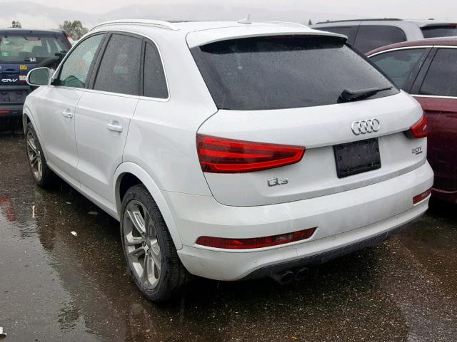 WA1GFCFS6FR009503 - 2015 AUDI Q3 PRESTIG WHITE photo 3