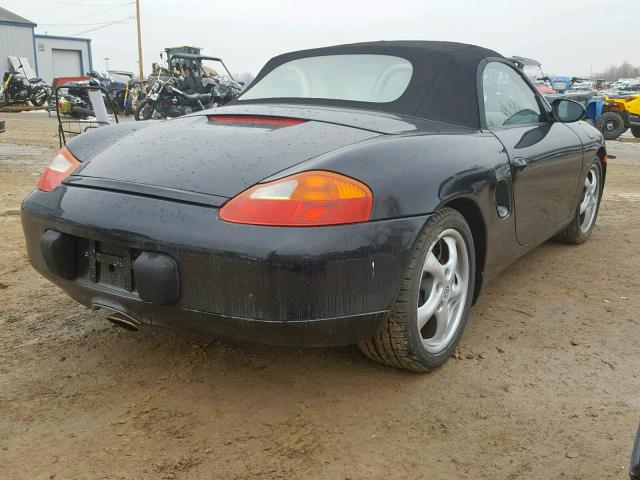 WP0CA2989XU623506 - 1999 PORSCHE BOXSTER BLACK photo 4