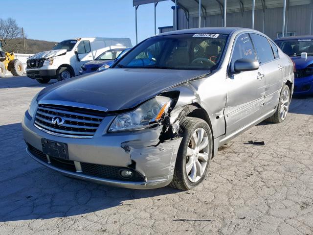 JNKAY01F87M459357 - 2007 INFINITI M35 BASE SILVER photo 2