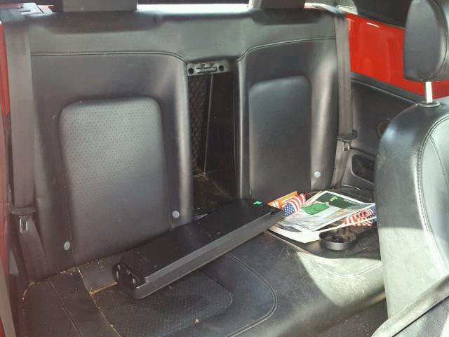 3VWRF31Y38M420028 - 2008 VOLKSWAGEN NEW BEETLE Qırmızı foto 6