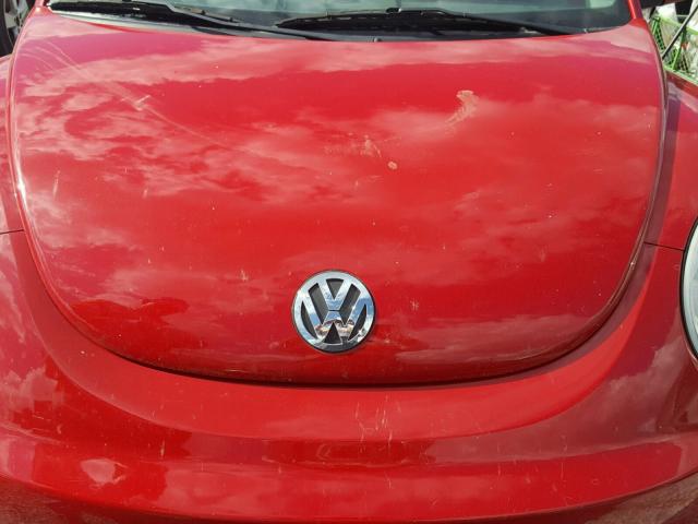3VWRF31Y38M420028 - 2008 VOLKSWAGEN NEW BEETLE Qırmızı foto 7