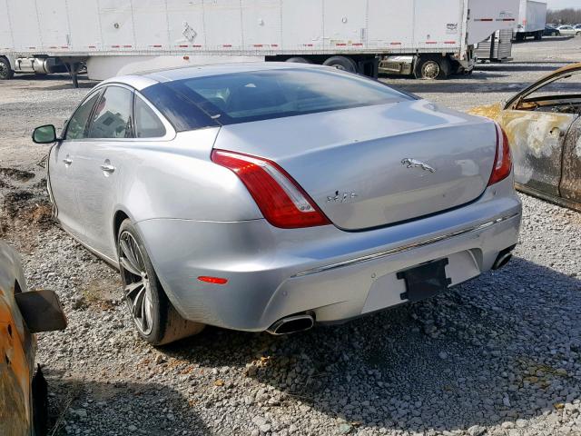 SAJWA2GB6CLV23506 - 2012 JAGUAR XJL SILVER photo 3