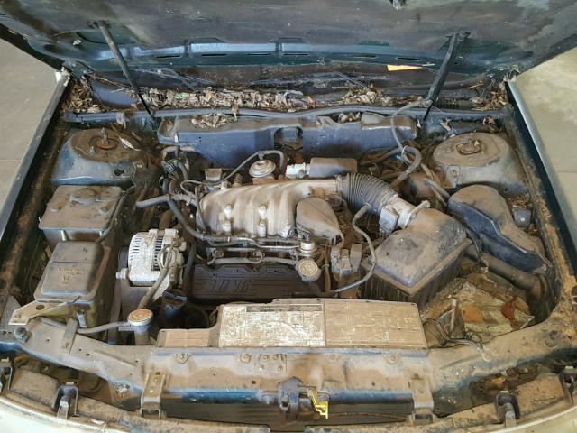 1FALP52U7SA262509 - 1995 FORD TAURUS GL GREEN photo 7