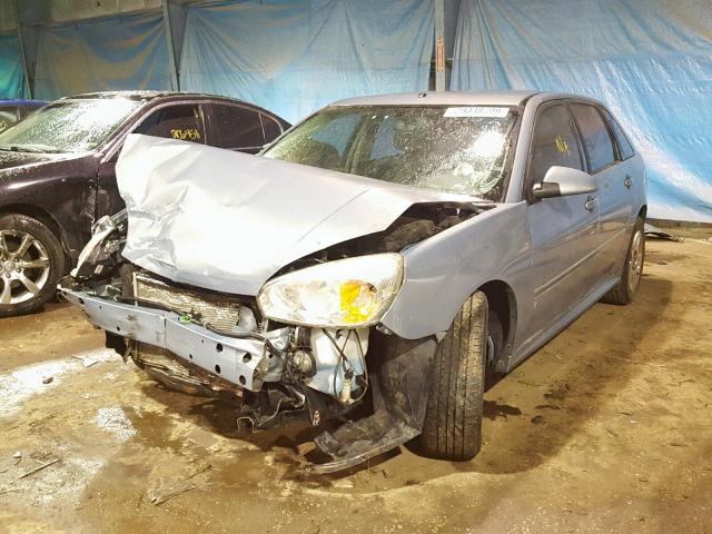 1G1ZT68N87F172911 - 2007 CHEVROLET MALIBU MAX BLUE photo 2