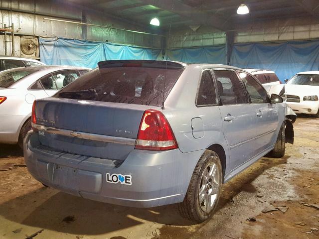 1G1ZT68N87F172911 - 2007 CHEVROLET MALIBU MAX BLUE photo 4