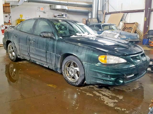 1G2NV52E83C265009 - 2003 PONTIAC GRAND AM G GREEN photo 1