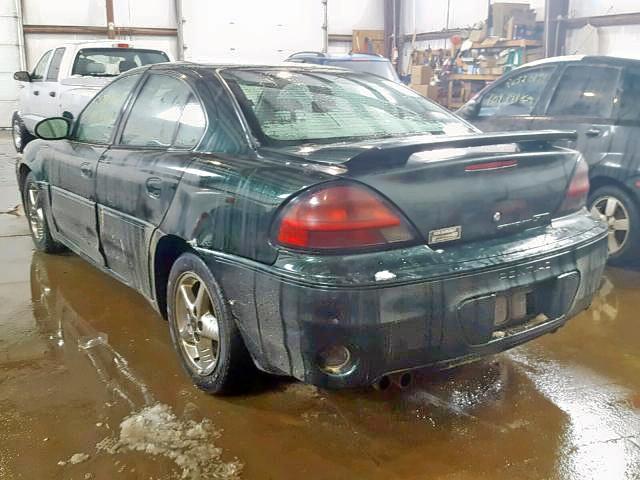 1G2NV52E83C265009 - 2003 PONTIAC GRAND AM G GREEN photo 3