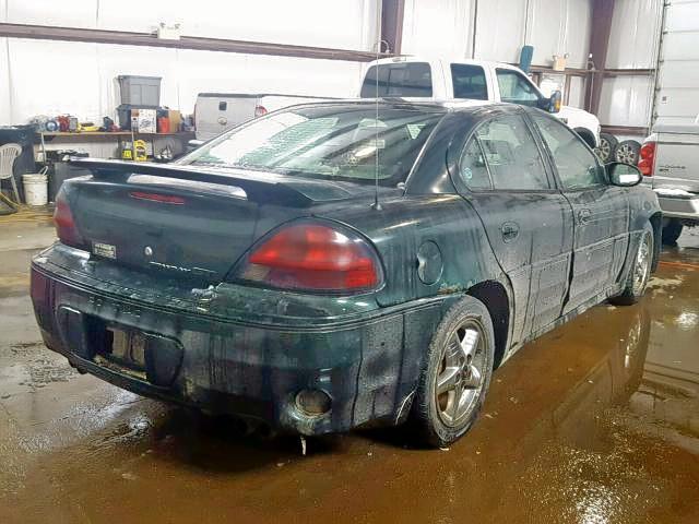 1G2NV52E83C265009 - 2003 PONTIAC GRAND AM G GREEN photo 4