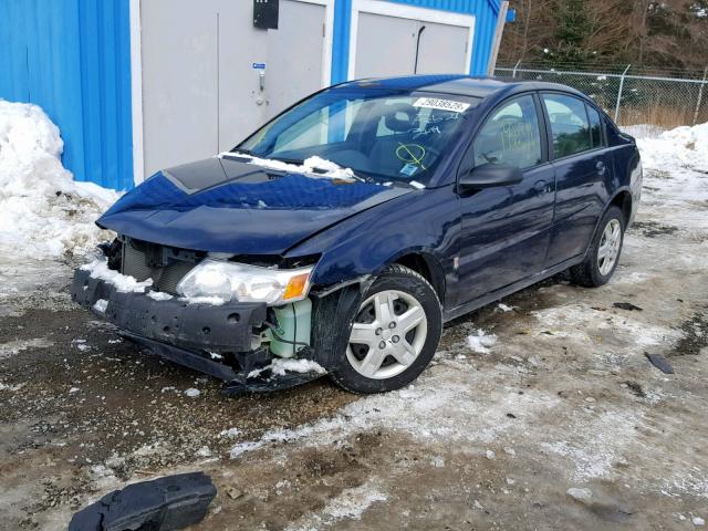 1G8AJ55F27Z117140 - 2007 SATURN ION LEVEL BLUE photo 2
