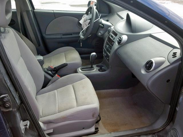 1G8AJ55F27Z117140 - 2007 SATURN ION LEVEL BLUE photo 5