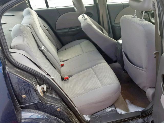 1G8AJ55F27Z117140 - 2007 SATURN ION LEVEL BLUE photo 6