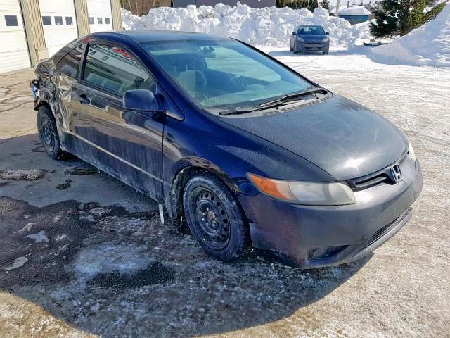 2HGFG12386H012146 - 2006 HONDA CIVIC DX V BLACK photo 1