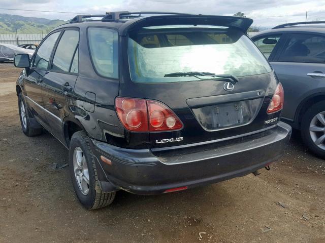 JT6GF10U6Y0060602 - 2000 LEXUS RX 300 BLACK photo 3