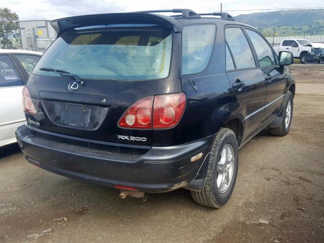 JT6GF10U6Y0060602 - 2000 LEXUS RX 300 BLACK photo 4