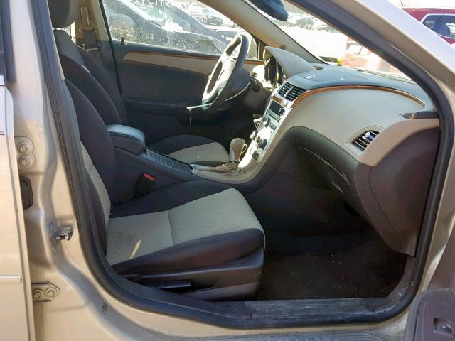 1G1ZC5EU7BF360401 - 2011 CHEVROLET MALIBU 1LT ოქროსფერი ფოტო 5