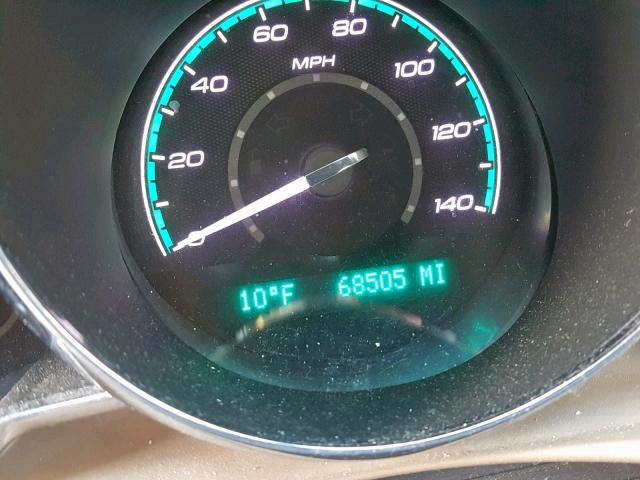 1G1ZC5EU7BF360401 - 2011 CHEVROLET MALIBU 1LT ოქროსფერი ფოტო 8