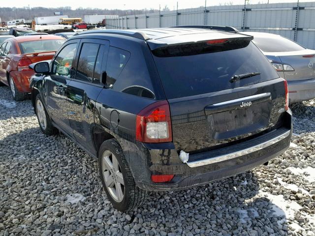 1C4NJCEA3ED793672 - 2014 JEEP COMPASS LA BLACK photo 3