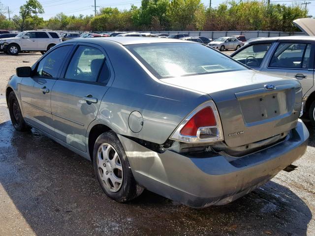 3FAFP06Z86R192438 - 2006 FORD FUSION S SILVER photo 3