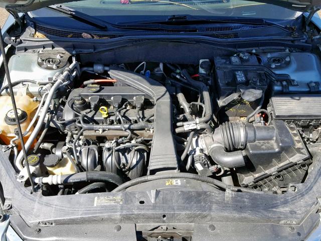 3FAFP06Z86R192438 - 2006 FORD FUSION S SILVER photo 7