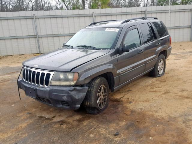 1J4GX48S53C578020 - 2003 JEEP GRAND CHER GRAY photo 2