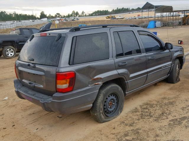 1J4GX48S53C578020 - 2003 JEEP GRAND CHER GRAY photo 4