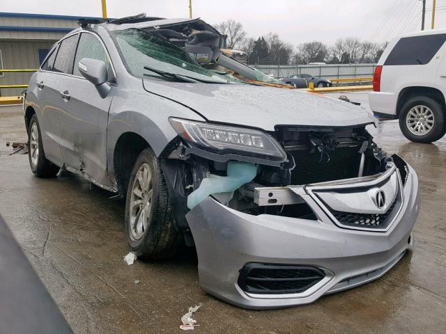 5J8TB4H30HL026798 - 2017 ACURA RDX SILVER photo 1