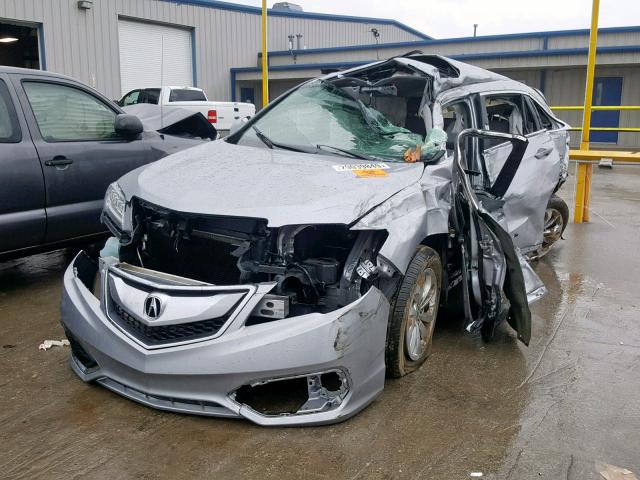 5J8TB4H30HL026798 - 2017 ACURA RDX SILVER photo 2