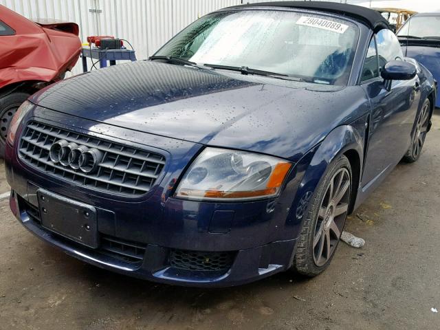 TRUUF28N541026353 - 2004 AUDI TT 3.2 BLUE photo 2