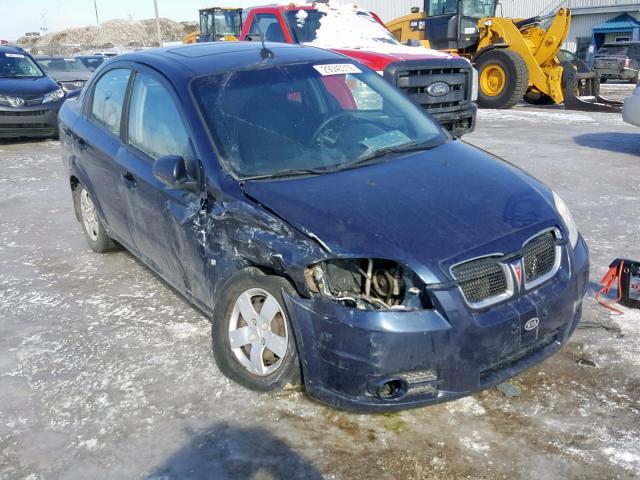 3G2TX55E59L123632 - 2009 PONTIAC G3 WAVE SE BLUE photo 1