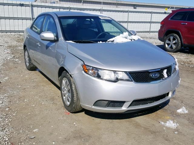 KNAFU4A20A5062988 - 2010 KIA FORTE EX SILVER photo 1