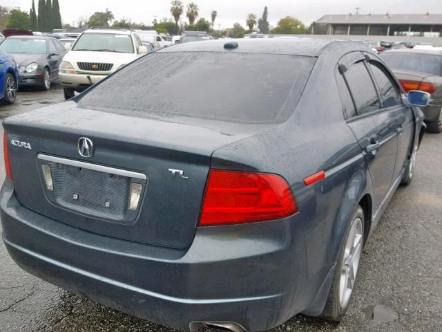 19UUA66264A004758 - 2004 ACURA TL SILVER photo 4