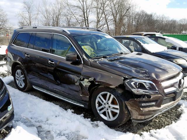 4JGDF7CE2EA313029 - 2014 MERCEDES-BENZ GL 450 4MA BROWN photo 1