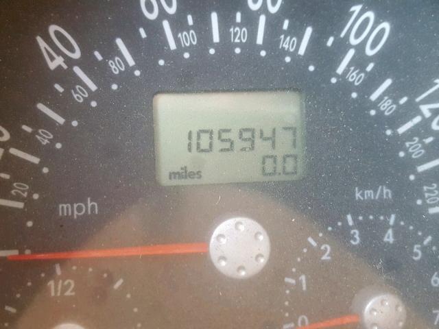 3VWCC21C8XM462920 - 1999 VOLKSWAGEN NEW BEETLE Qara foto 8