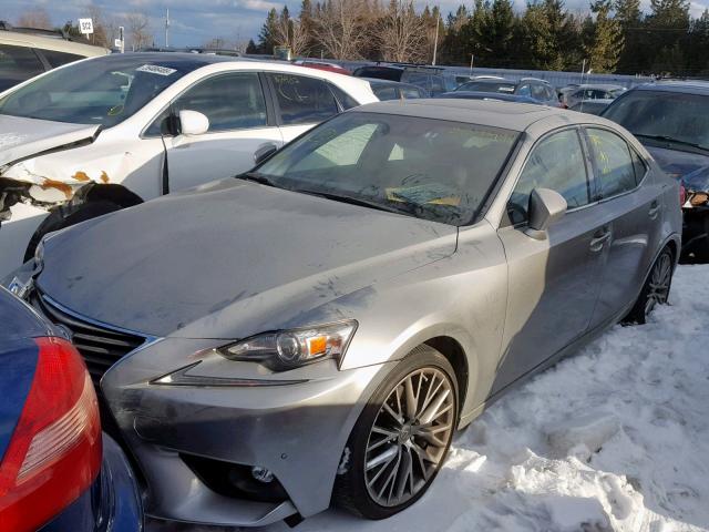 JTHCM1D27G5011141 - 2016 LEXUS IS 300 GRAY photo 2