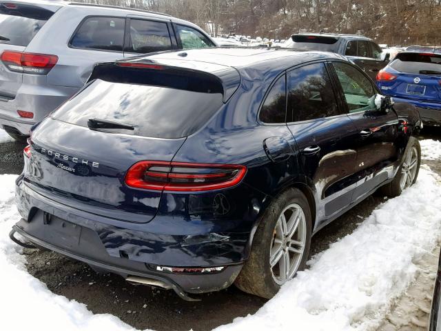 WP1AA2A5XHLB03037 - 2017 PORSCHE MACAN BLUE photo 4