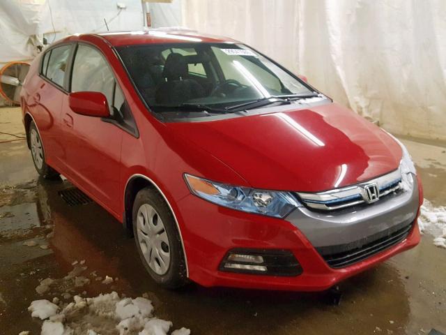 JHMZE2H52CS001579 - 2012 HONDA INSIGHT LX RED photo 1