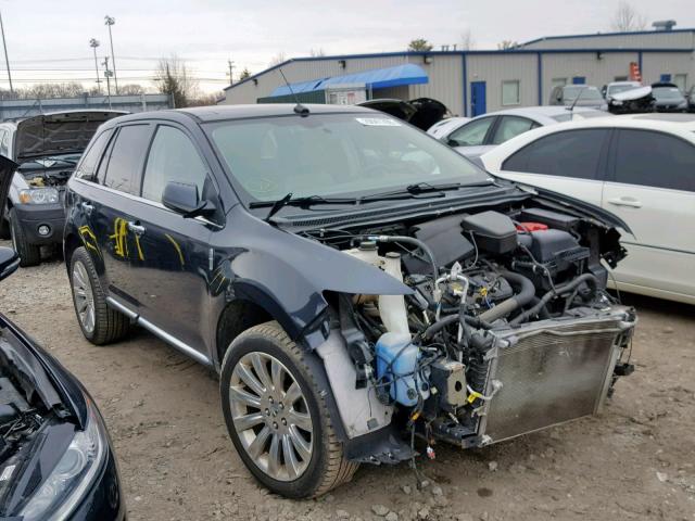 2LMDJ8JK8DBL11161 - 2013 LINCOLN MKX BLUE photo 1