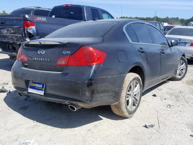 JN1CV6AR5FM520472 - 2015 INFINITI Q40 BLACK photo 4