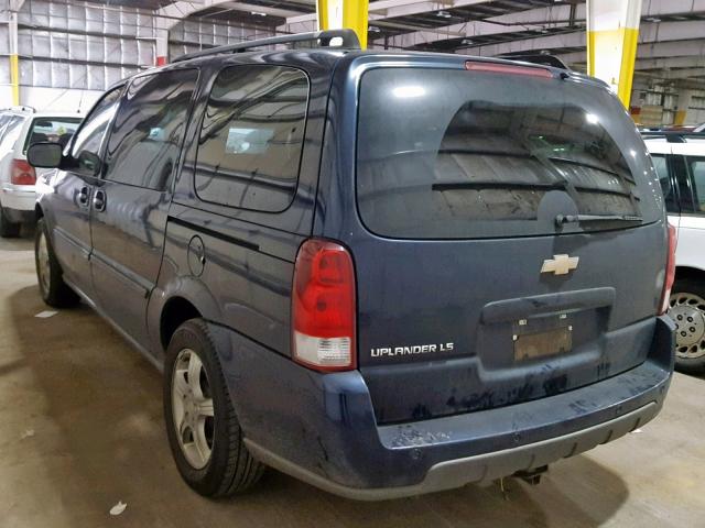 1GNDV23L35D283764 - 2005 CHEVROLET UPLANDER L 蓝色 照片 3