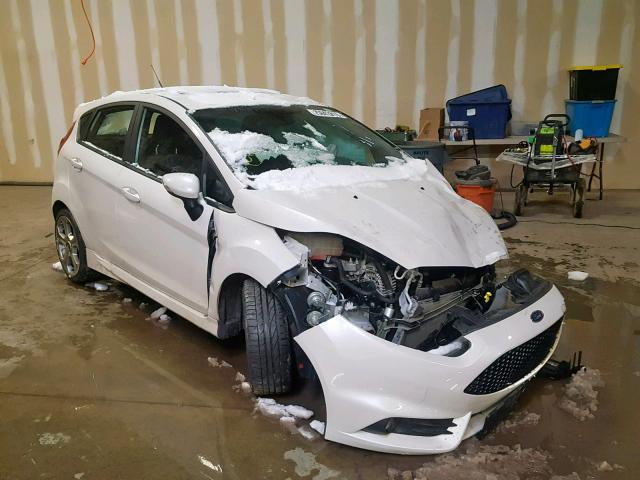 3FADP4GX5HM165564 - 2017 FORD FIESTA ST WHITE photo 1