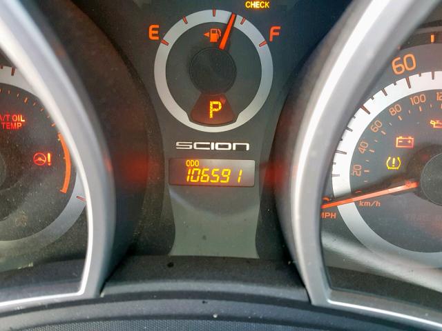 JTKJF5C70E3072615 - 2014 TOYOTA SCION TC SILVER photo 8