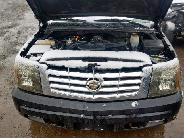 3GYFK66N93G215980 - 2003 CADILLAC ESCALADE E BLACK photo 7